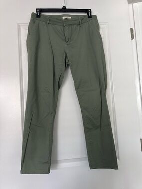 LOFT Olive Green Women's Chino Pants